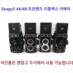 갈매기 4B 4B1 4A 트윈 렌즈 리플렉스 카메라 120 필름 모란 동양 골동품 컬렉션 중형 포맷 소품 장식
