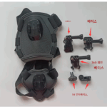 공장 직접 공급 Gopro 10/9+/7 애완견 스트랩 야외견 산책 가슴 스트랩 스포츠 카메라 액세서리 - 이미지 4