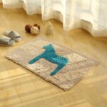 성타이 러주 오리지널 포니 플로어 매트 도어 매트 만화 어린이 방 침대 옆 코튼 카펫 욕실 흡수 발 매트 - 이미지 2