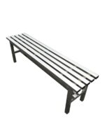 스테인리스 스틸 벤치 레스트 야외 롱 벤치 신발 벤치 발코니 수납 신발장 레저 로우 의자 탈의실 벤치 - 이미지 5