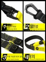trx 서스펜션 트레이닝 벨트 홈 텐션 벨트 탄성 로프 스포츠 남성 및 여성 근력 복근 저항 밴드 피트니스 장비 - 이미지 2