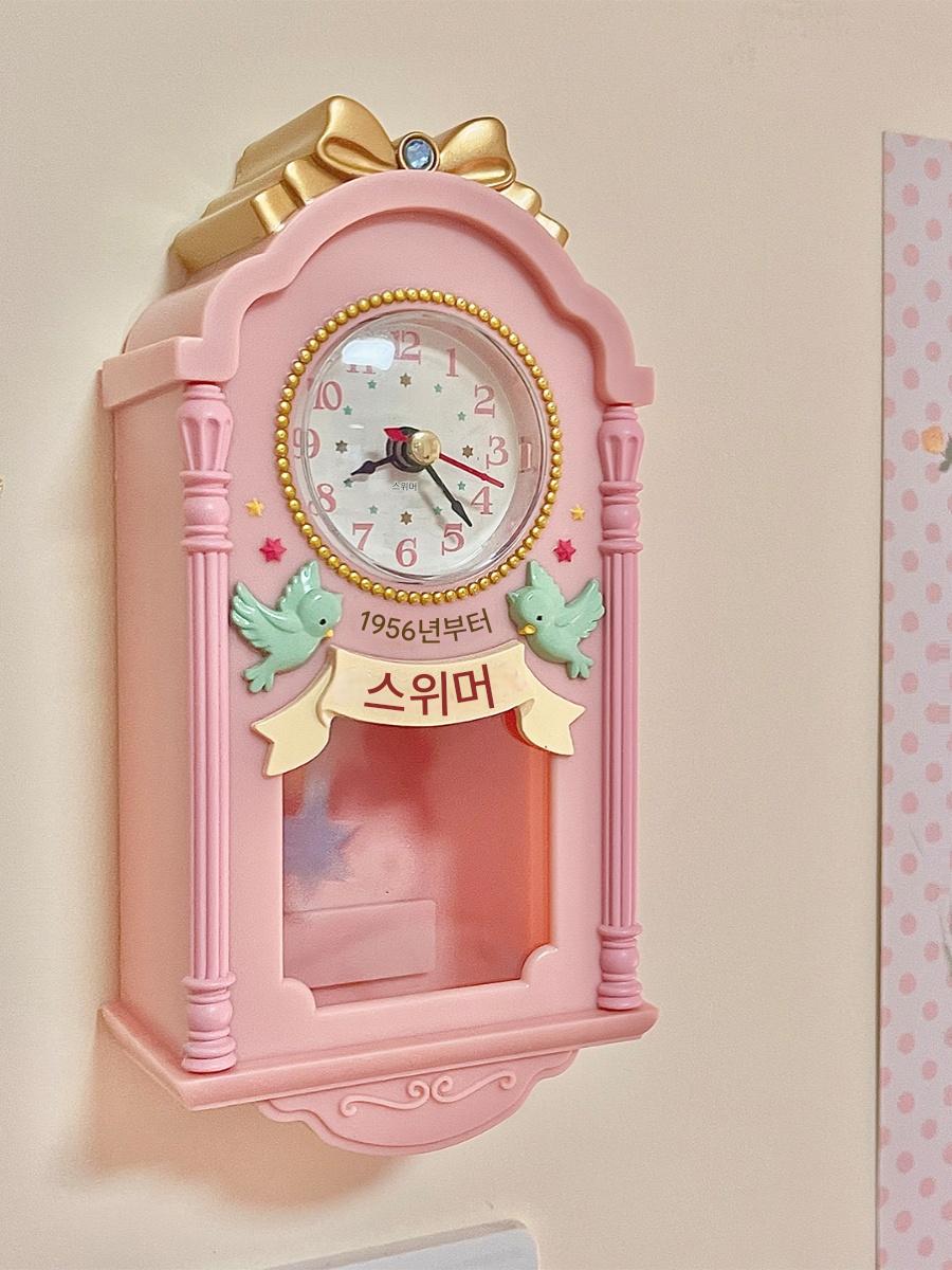 main_553495594711_0 린샤오자이 같은 수영 선수 소녀 벽시계 스윙 유물 벽시계 침실 - 이미지 1