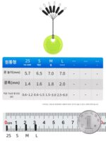 실리콘 대형 슈퍼 올리브 모양의 경쟁형 우주 콩은 낚시줄 낚시 대량 낚시 장비 액세서리에 해를 끼치지 않습니다. - 이미지 3