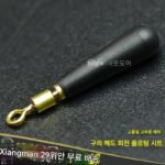 구리 헤드 회전 플로트 시트 이동식 플로트 시트 매듭 방지 및 엉킴 방지 플로트 시트 범용 회전 낚시 소형 액세서리 - 이미지 3