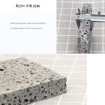 Tengchong 화산석 슬래브 바베큐 플레이트 화산석 록 스테이크 가열 서양 음식 크리에이티브 고온 내성 화산석 - 이미지 2