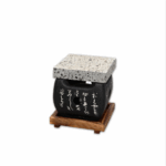 Tengchong 화산석 슬래브 바베큐 플레이트 화산석 록 스테이크 가열 서양 음식 크리에이티브 고온 내성 화산석 - 이미지 5