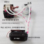 DIY 전자 자동차 에어컨 12V 반도체 냉장고 냉각 부품 휴대용 애완동물 에어컨 소형 공간 냉각