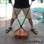 손으로 만든 벽돌 클램프, 벽돌 클램프, 대형 벽돌 클램프, 다공성 벽돌 빠른 로딩 벽돌 클램프, 붉은 벽돌 긴 손잡이 벽돌 클램프 - 이미지 3