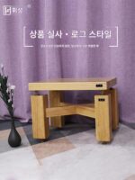 Huisheng 솔리드 우드 오디오 스탠드 삼각대 오디오 스탠드 솔리드 우드 서라운드 사운드 스탠드 바닥 HIFI 스피커 스탠드 - 이미지 2
