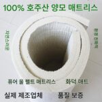 두꺼워진 순수 양모 강펠트 매트리스 다다미 무취 홈 학생 기숙사 싱글 더블 따뜻하고 습기 방지 맞춤 제작 - 이미지 3