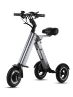 성인용 초경량 접이식 전기 자동차 리튬 배터리 자전거 휴대용 전기 삼륜차 남성 및 여성 소형 배터리 자동차 - 이미지 5