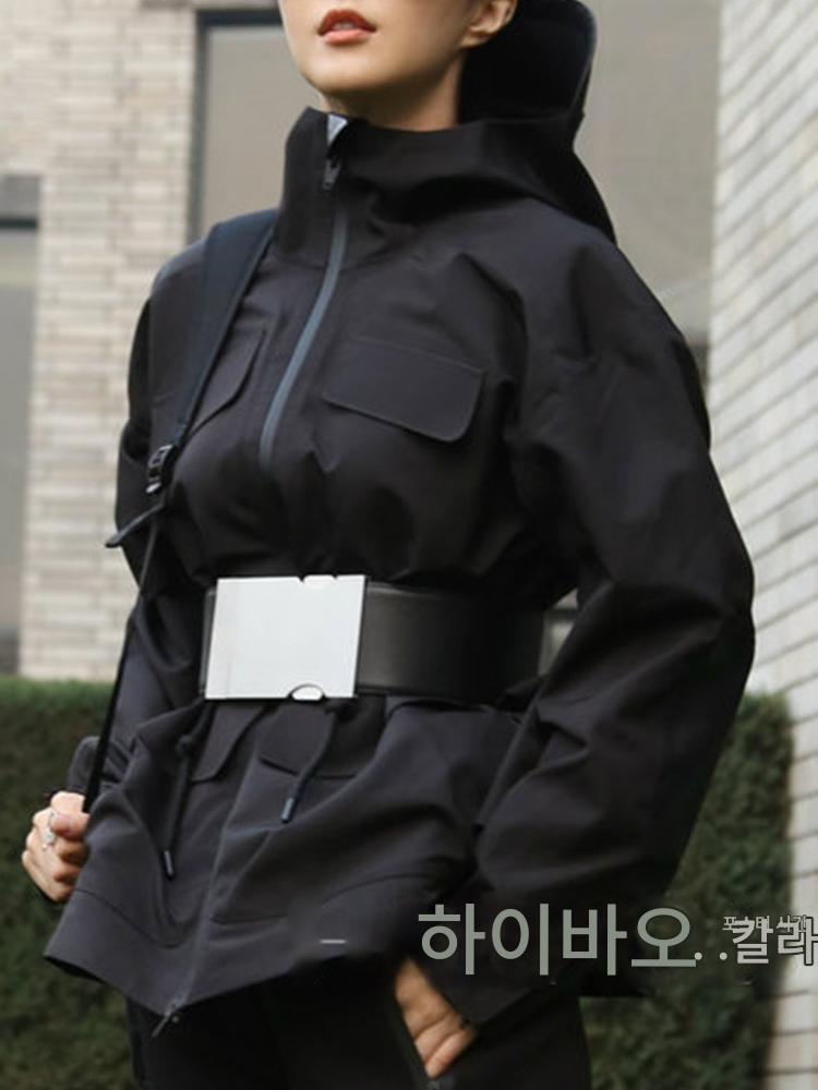 main_579257037312_0 2025년 봄 가을 신상품 패션 재킷 숏 재킷 여성 방수 방풍 아웃도어 여행 숏 윈드브레이커 트렌디 브랜드 쿨 스타일 - 이미지 1