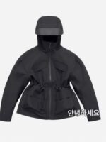 2025년 봄 가을 신상품 패션 재킷 숏 재킷 여성 방수 방풍 아웃도어 여행 숏 윈드브레이커 트렌디 브랜드 쿨 스타일 - 이미지 5