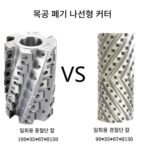 목공 폐기 나선형 커터 중경절단형 엔드 밀링 커터 킹 나이프 풋 피어 머신 모조 밀링 커터 사면 플래너 - 이미지 4