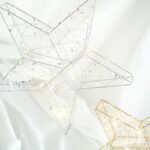 BG 크리스마스 분위기 레이아웃 장식 조명 크리스마스 스택 조명 다섯개 별 조명 상업용 윈도우 디스플레이 레이아웃 따뜻한 조명 - 이미지 3