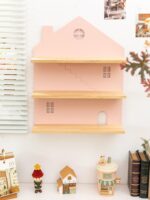 아잉 파티션 벽걸이 선반 소형 팝마트 블라인드 박스 디스플레이 사다리 벽걸이 어린이방 수납 벽걸이 - 이미지 4