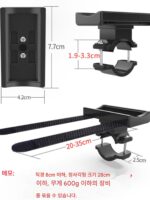 자전거 오디오 브라켓 사이클링 손전등 램프 클립 산악 자전거 헤드라이트 설치 도로 자전거 스피커 스트랩 고정 - 이미지 5