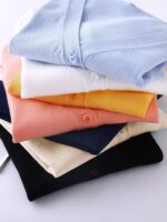 니트 가디건 여성 봄 가을 핫 스타일 2025년 신상품 초여름 숄 코튼 스웨터 재킷 긴팔 아우터웨어 에어컨 셔츠 - 이미지 4