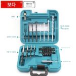 정품 마키타 마키타 다기능 복합 공구 세트 전기 드릴 임팩트 드릴 드릴 비트 배치 헤드 홈 30피스 세트 - 이미지 2