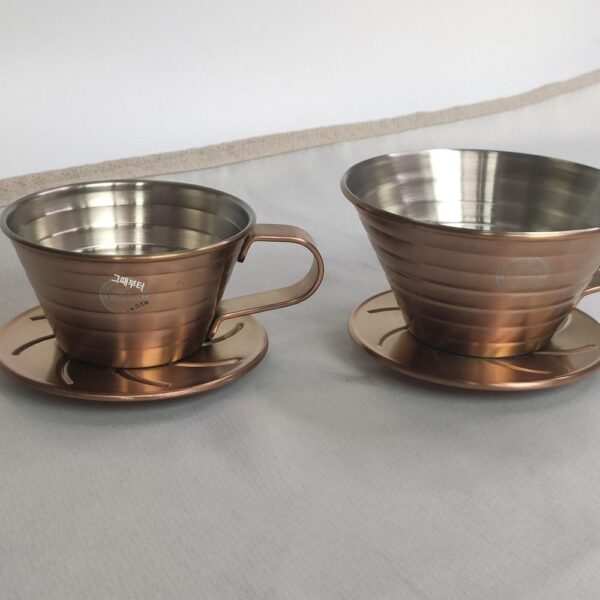 티아모 스테인리스 스틸 필터컵 3홀 케이크컵 핸드펀치 필터컵 드립필터컵 커피필터 K01 K02