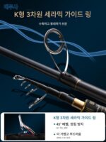 하스다 텔레스코픽 루어로드 휴대용 초경량 카본 장거리 캐스팅 바다낚시 낚싯대 진동형 루어로드 세트 메두사 - 이미지 5