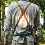 인터넷 연예인 앞치마 패션 데님 맞춤 로고 커피 티숍 문신 아티스트 작업복 남녀 미용 허리 - 이미지 2