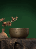 네팔산 오래된 노래 그릇 순수 수제 구리 그릇 명상 컬렉션 장식품 명상 요가 그릇 복고풍 향수 노래 그릇 - 이미지 3