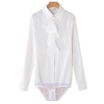 여성용 고급 원피스 셔츠, 니치 프렌치 스타일, 고급 아세테이트 새틴 점프수트, 2023년 봄 - 이미지 5