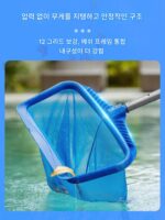 수영장 스쿱 그물, 수영장, 어항, 수영장 청소 도구, 연못 폐기물, 낙엽 스쿱 그물 액세서리 - 이미지 4