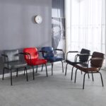 산업 스타일 의자 미국 철제 아트 카페 바 미니멀리스트 디자이너 레저 로프트 의자 크리에이티브 레트로 다이닝 의자 - 이미지 4