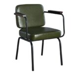 산업 스타일 의자 미국 철제 아트 카페 바 미니멀리스트 디자이너 레저 로프트 의자 크리에이티브 레트로 다이닝 의자 - 이미지 5