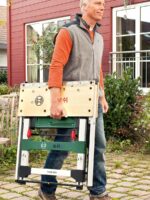 보쉬 목공 작업대 도구대 휴대용 정전기 방지 원목 작업대 목공 테이블 목공 테이블 접이식 테이블 - 이미지 3