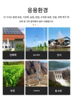 휴대용 총 태양 복사량 검출기 TBQ 태양 복사계 조도 일조 강도계 기상 야외 - 이미지 2