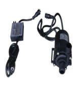 소형 12V24V 펌프 고온 대용량 수냉 순환 부스트 물 부족 보호 속도 조절 DC 무브러시 잠수 펌프 - 이미지 2