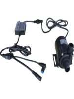 소형 12V24V 펌프 고온 대용량 수냉 순환 부스트 물 부족 보호 속도 조절 DC 무브러시 잠수 펌프 - 이미지 5