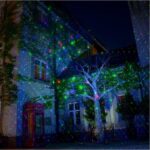 별이 빛나는 크리스마스 야외 방수 RGB 반딧불 정원 레이저 조명 정원 축제 장식 프로젝트 잔디 조명 - 이미지 2