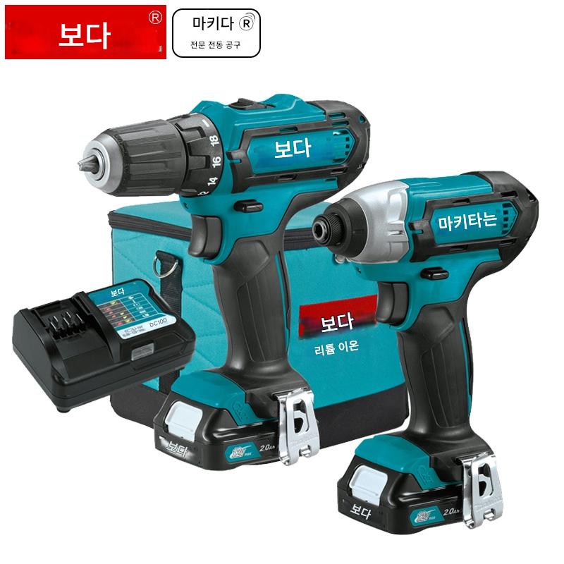main_651282050184_0 정품 마키타 마키타 충전식 임팩트 드라이버 TD110D 핸드 드릴 DF331D 세트 CLX201A - 이미지 1