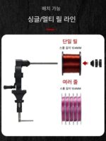 탄보 낚싯대 릴 스레더 낚싯대 워터드롭 릴 루야 릴 바다낚시 드럼릴 스피닝 릴 - 이미지 2
