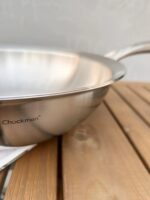 수출용 304 스테인리스 스틸 웍, 5겹 구리 코팅, 코팅 없음, 노스틱, 32cm, 가스 및 유도 조리기에 적합. - 이미지 5