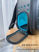 고양이 가방 휴대용 배낭 반려동물 가방 대용량 고양이 우주 캡슐 배낭 상자 고양이 우주 개 가방 - 이미지 4