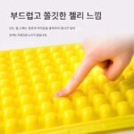 후지 낚시 박스 쿠션 미끄럼 방지 방수 접이식 쿠션 여름 통기성 쿠션 젤 의자 스툴 엉덩이 쿠션 - 이미지 4