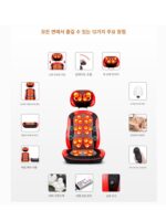 고급 전기 마사지 의자 가정용 전신 소형 접이식 다기능 단순 전자동 마사지 소파 의자 쿠션 - 이미지 2