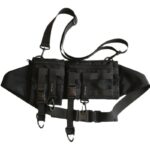 탈부착 가능한 조합형 다기능 기능성 윈드 작업복 가슴 가방 남성 메신저 가방 트렌디 브랜드 허리 가방 일본식 개성 어깨 - 이미지 5