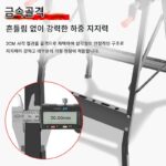 접이식 목공 작업대 톱 테이블 다기능 수동 도구 푸시 테이블 플립 톱 휴대용 테이블 톱 소형 작업대 - 이미지 3