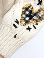 가을 2024 새로운 레이지 스타일 카디건 스웨터 여성 코트 느슨한 짧은 니트 스웨터 가을과 겨울 탑 두꺼워짐 - 이미지 4