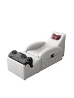 기술 패브릭 소파 다기능 자궁 경부 마사지 의자 그물 유명인 소형 아파트 싱글 전기 백 마사지 발 치료 소파 - 이미지 5