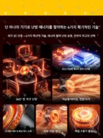 2025년 신형 히터 가정용 방수 에너지 절약형 소형 태양 그래핀 전기 히터 겨울 유물 - 이미지 5