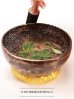 네팔 노래 그릇 치유 도구 보름달 그릇 악기 수제 순수 구리 산타 노래 그릇 요가 7종 세트 - 이미지 2