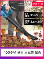독일산 고출력 강력한 송풍기 충전식 헤어 드라이어 리튬 배터리 강력한 송풍 낙엽 및 먼지 제거 유물