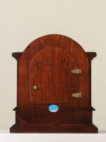 폴라리스 원목 크리에이티브 서랍 기계식 시계 유럽 벽난로 시계 복고풍 시계 31 전구리 무브먼트 시계 장치 시계 - 이미지 3